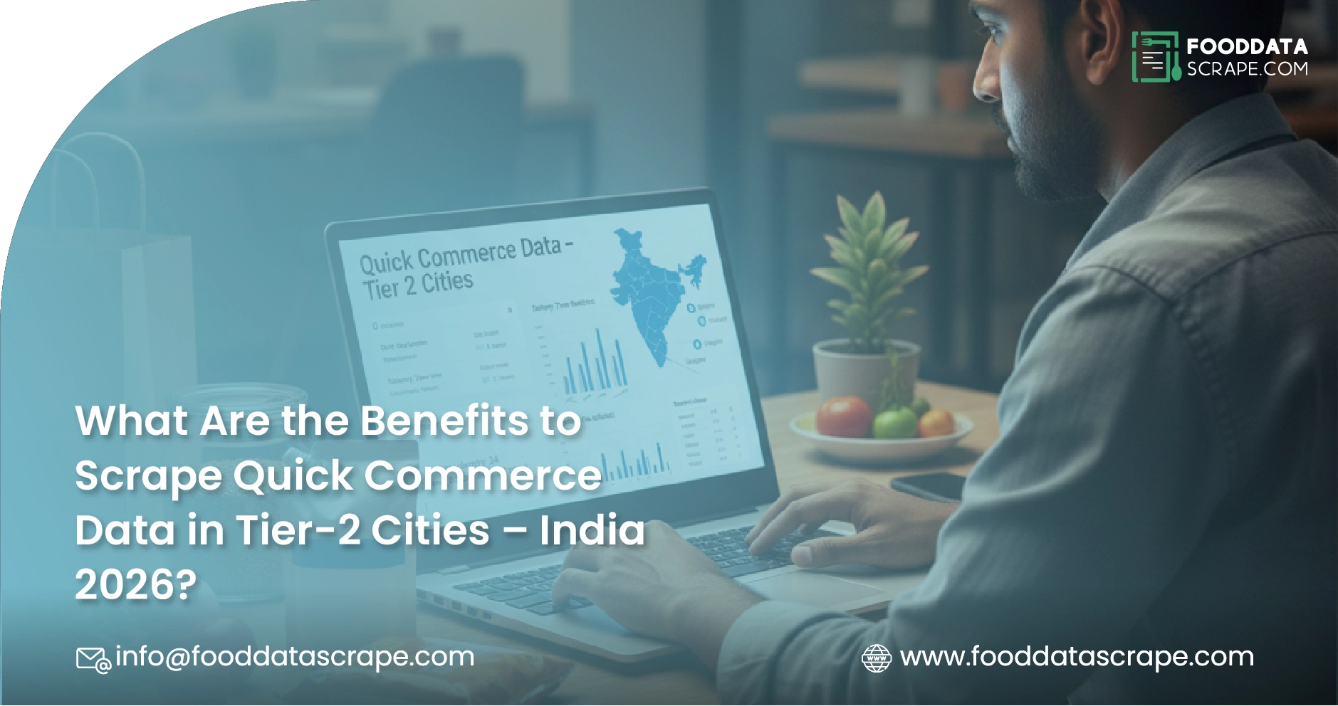 What Are the Benefits to Scrape Quick Commerce Data in Tier-2 Cities – India 2026?